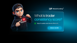 Animated character promoting trading information