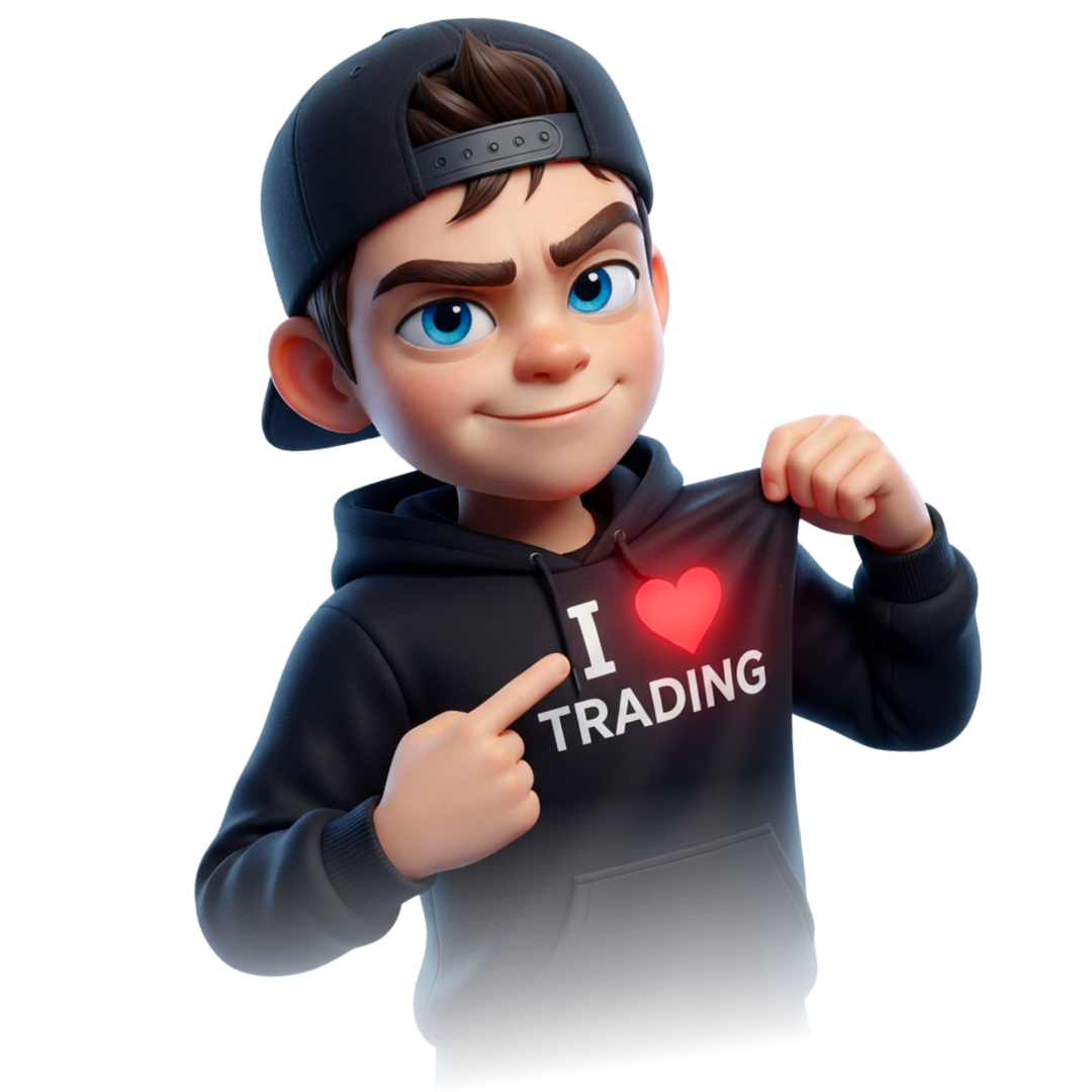 Rebel character promoting trading enthusiasm FAQ