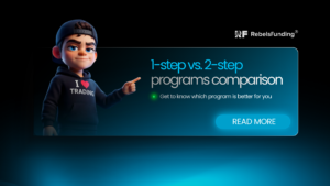 Trading program comparison graphic