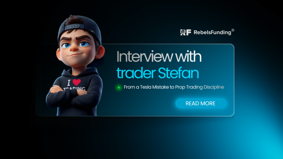 Interview with trader Štefan about prop trading discipline at RebelsFunding
