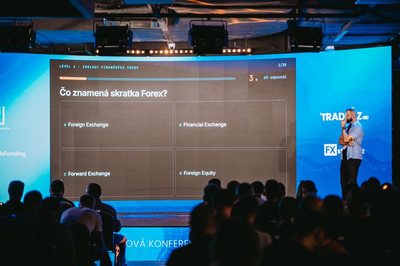 Presentation on the main stage