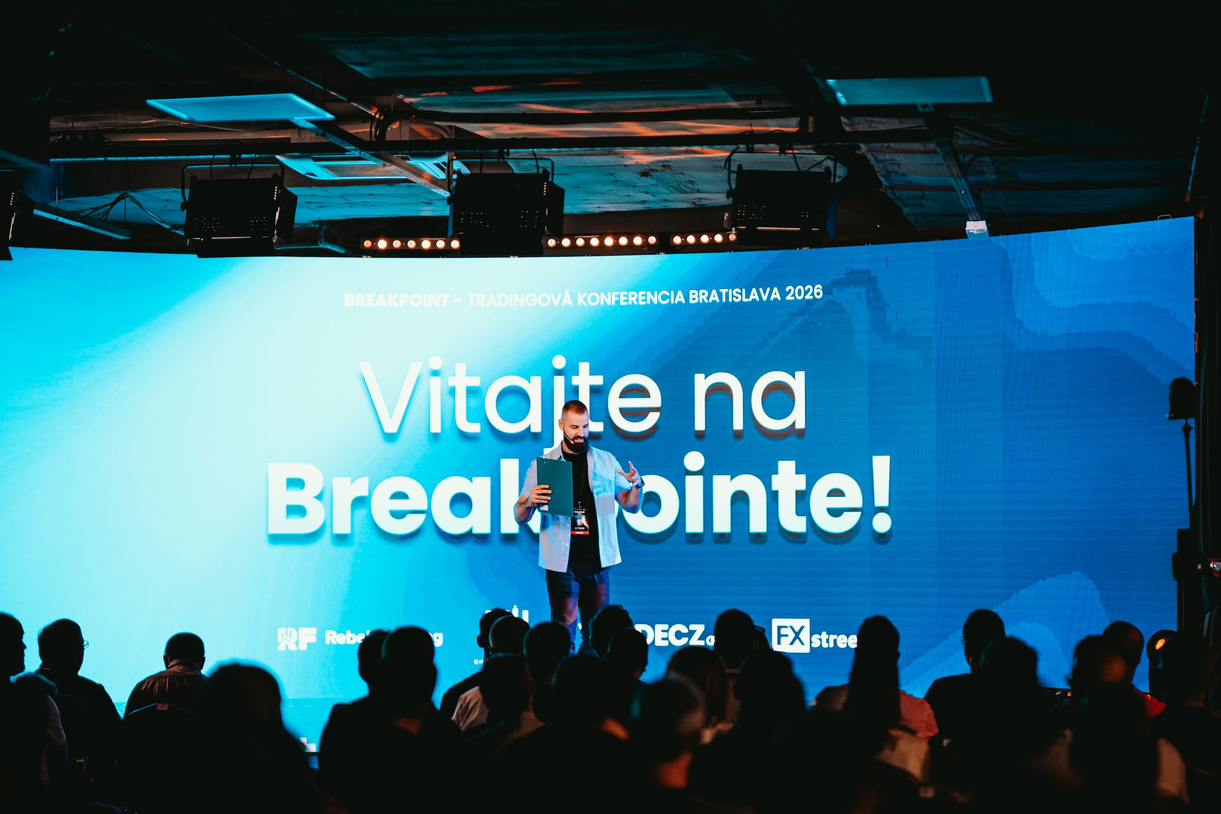 BREAKPOINT 2026 main stage with a full audience in Bratislava
